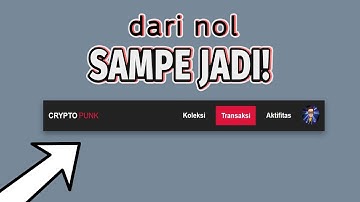Tutorial Membuat Navigation Website HTML CSS Pemula