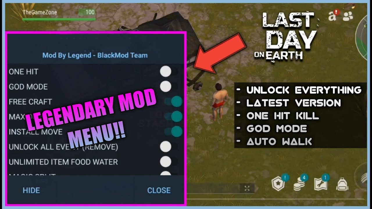 Last Day on Earth Mod Menu APK - Get Free Unlimited Money & Items for