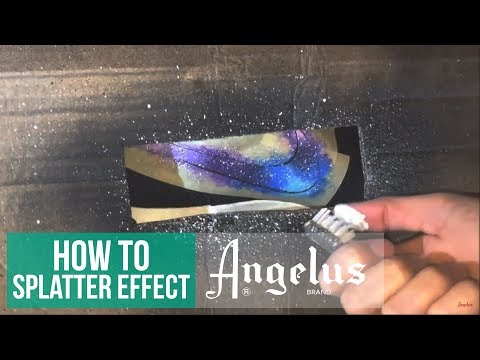 Angelus Tutorials: Pop Art Hand Painted Designer Wallet