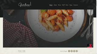 Giardino An Italian Restaurant and Cafe WordPress Theme      Justice