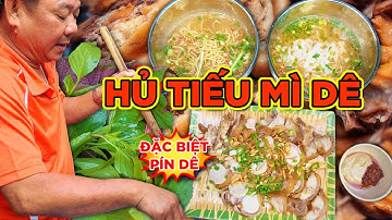 TẢN ĐÀ Q.5! HỦ TÍU DÊ THIÊN THIÊN - DÊ NẤU CHAO ĐỎ, ĐÙI, SƯỜN THỊT MỀM, THƠM - ĐẶC BIỆT PÍN DÊ....