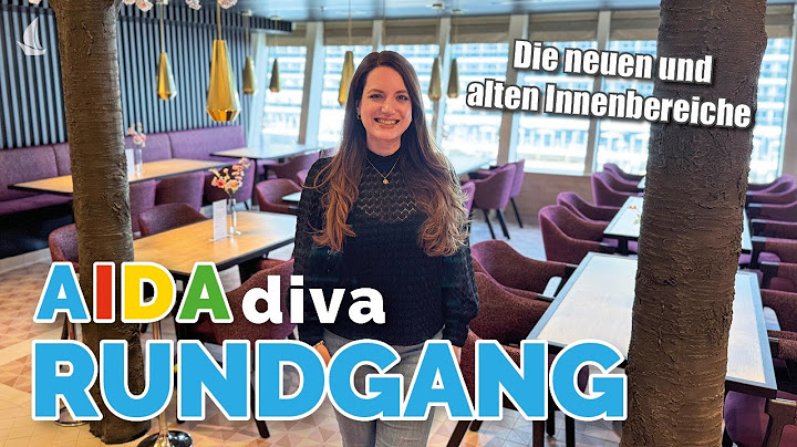 Großer AIDAdiva Innenrundgang 2025 - Restaurants, Bars & mehr | AIDA Evolution