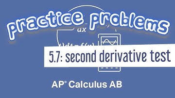AP Calculus AB 5.7 Using the Second Derivative Test on a Rational Function