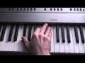 How to play coldplay  yellow on piano acousticlive 2012 version