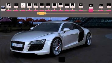 Audi R8 PhotoRealistic Render - Rendered in Maya and Compe