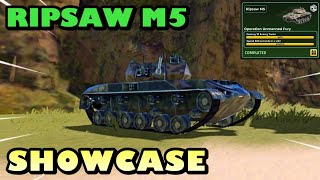 Showcasing The New RIPSAW M5 In War Tycoon!
