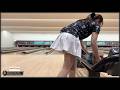 目標アベレージ190！リーグ戦あとの1G目♡ボウリング女子の練習風景 第2章375（2nd Bowling Practice）