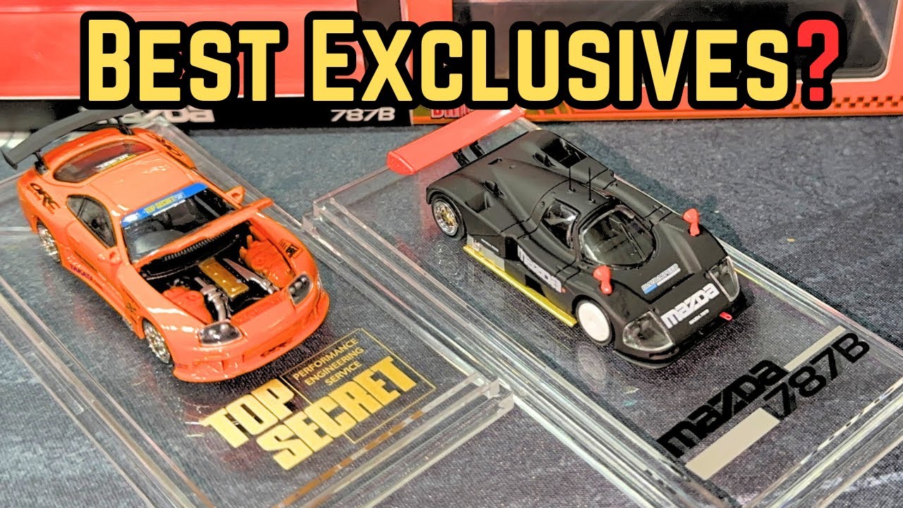 bmc 1/64 トップシークレット スープラ & マツダ 787b Why this Toyota Supra and Mazda 787B from BMC is 100% worth