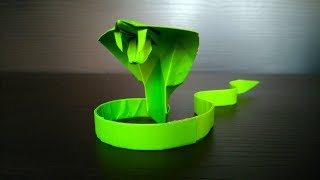 Origami Serpiente. Como hacer una serpiente de papel. Facil y Rapido