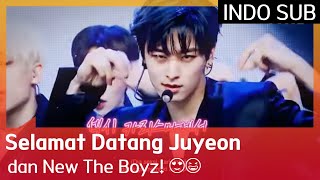 Selamat Datang Juyeon dan New The Boyz! 😍😆 #IdolSongDictationContest2  🇮🇩SUB INDO🇮🇩