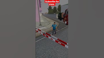 #shorts | Jetbus 3+  non facelift Mod for Bussid | trying to Stop train | Android game | 3D game