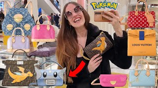 HOTTEST NEW BAGS 🔥 LOUIS VUITTON Denim, Patent, Nano XXS & FENDI x POKEMON 🔥 London Luxury Shopping