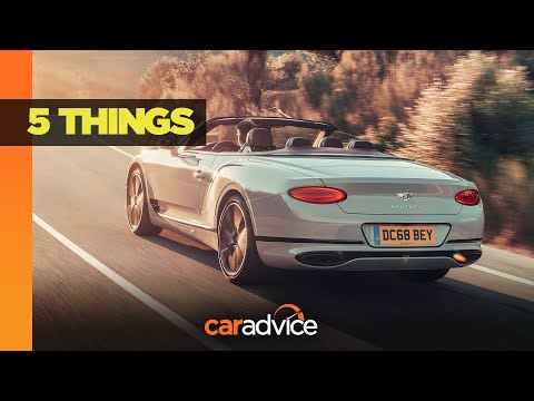 2019 Bentley Continental GT: 5 cool things!