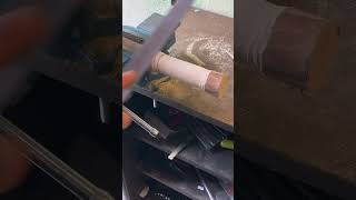 Making flail from wood #shorts #woodworking #flail #woodentoys