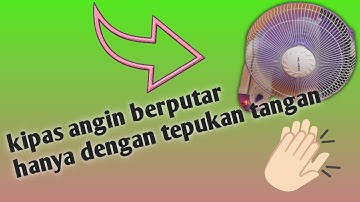 MENGOPERASIKAN KIPAS ANGIN HANYA DENGAN TEPUKAN TANGAN|#ClapSwitch#arduinoUno#relay#tugasKuliah