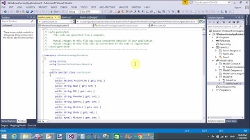 Bind dataGridView using EDMX in Windows Form