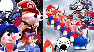 Fandom & My OC react to Mario Reacts To Nintendo Memes 14 (ft. SMG4)