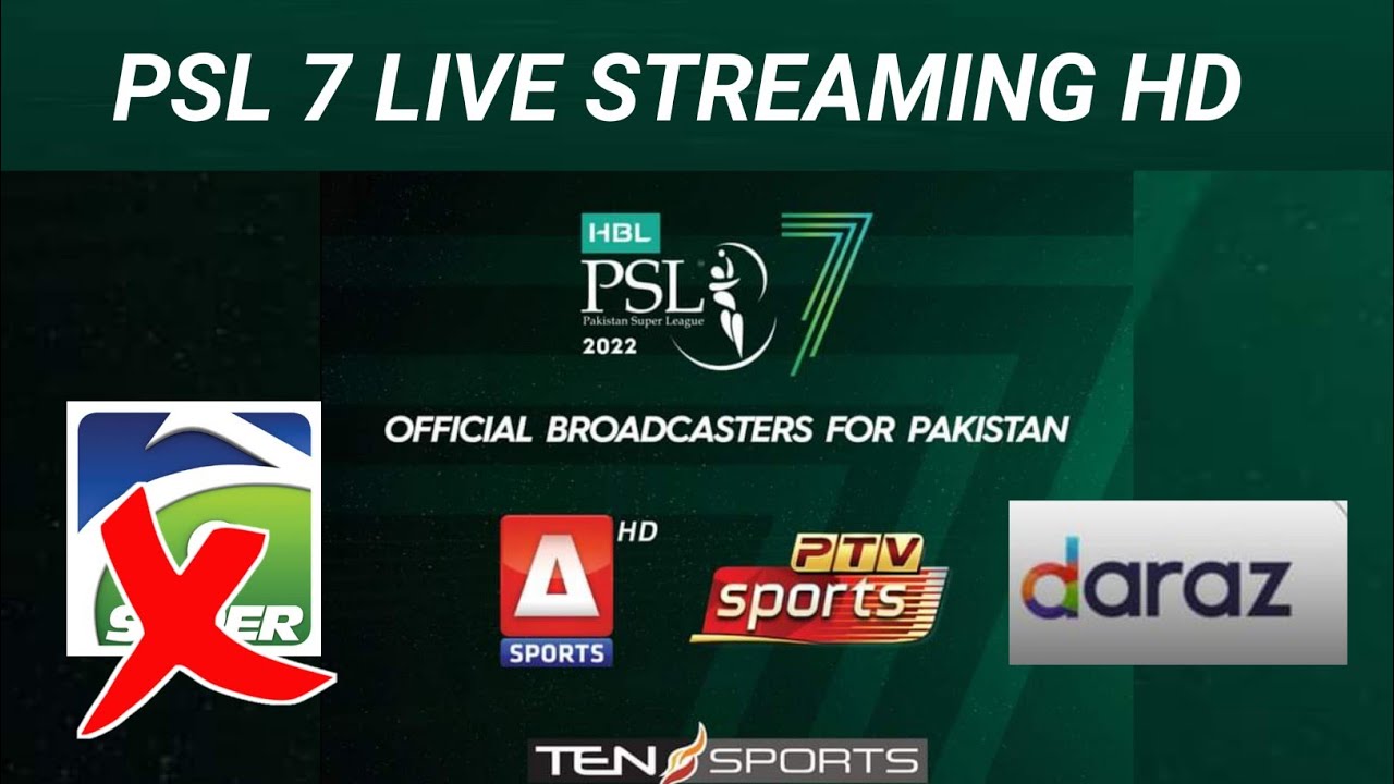 psl 7 live streaming channels