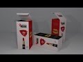 Tutorial Adobe illustrator CC - 2D & 3D Packaging Design - ROSSETTO - Process and realistic render