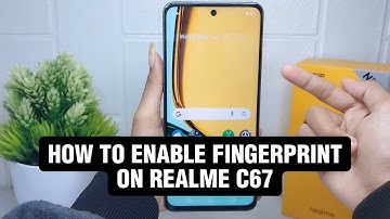How To Set Fingerprint Lock In Realme C67