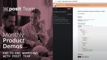 How to develop and deploy a machine learning model with Posit