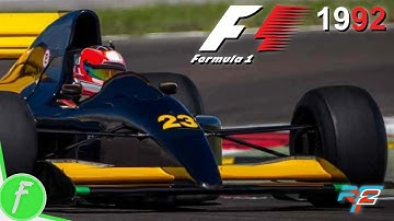 F1 1992 Minardi Lamborghini Canada RFactor 2 Gameplay HD (PC) | NO COMMENTARY