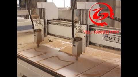 multi-head spindle cnc wood router machine /multi-head wood working cnc machine