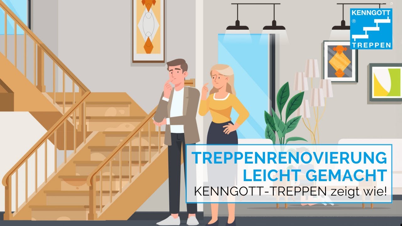 Treppenrenovierung leicht gemacht: Kenngott-Treppen zeigt wie!