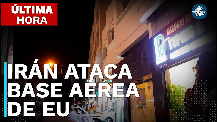 Irán lanza ataque de misiles hacia base de Estados Unidos en Qatar