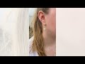 Petite Sea Glass and Pearl Earrings