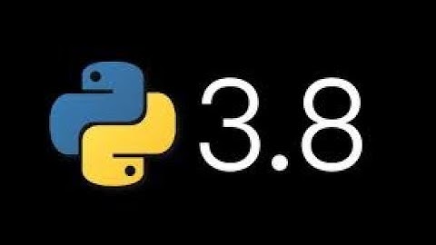 How to install python 3.8.3