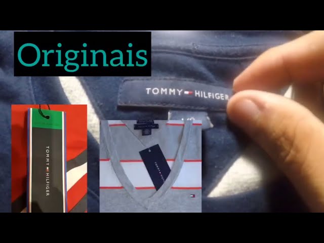 Camiseta Tommy Hilfiger Original - Como diferenciar da Réplica? - YouTube