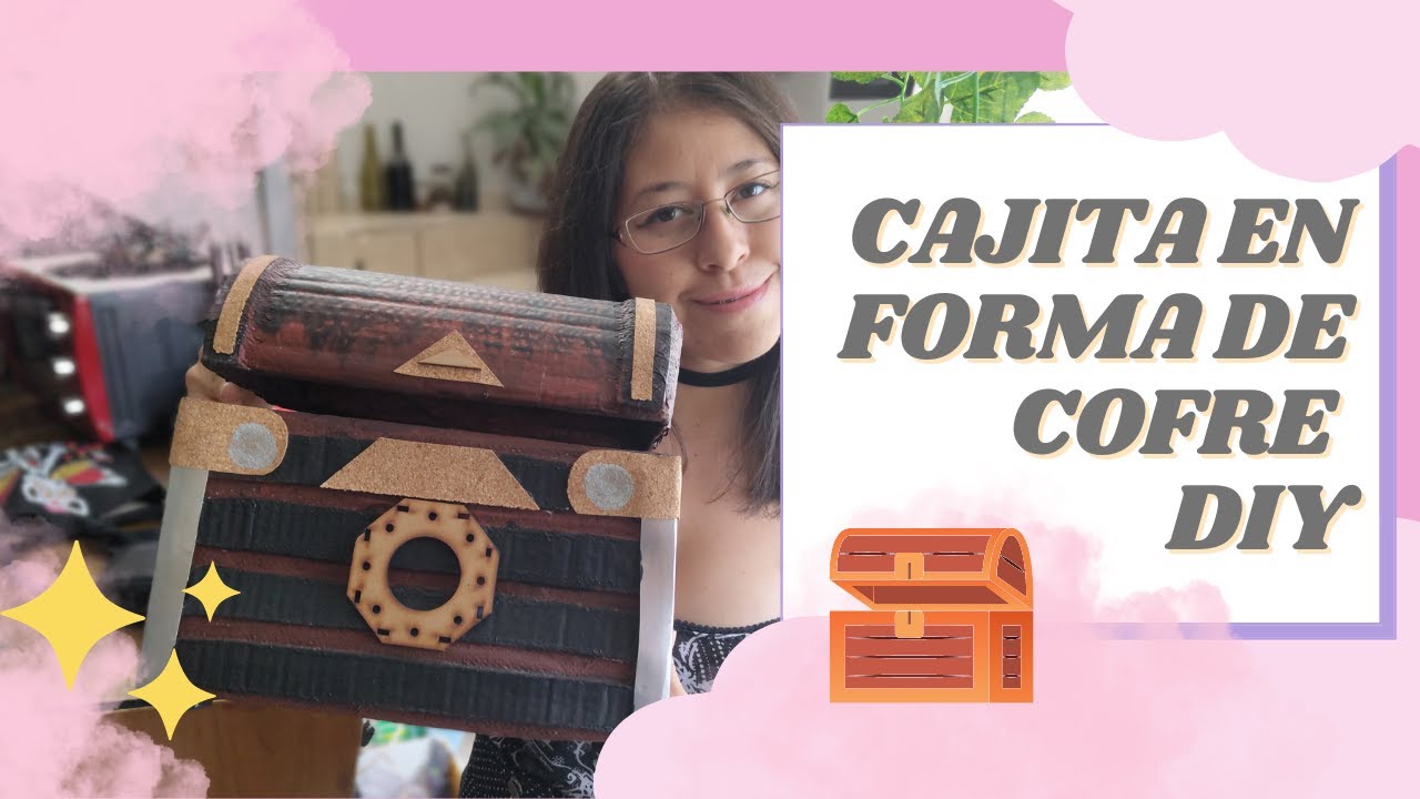 Crea un cofre con cartón - YouTube