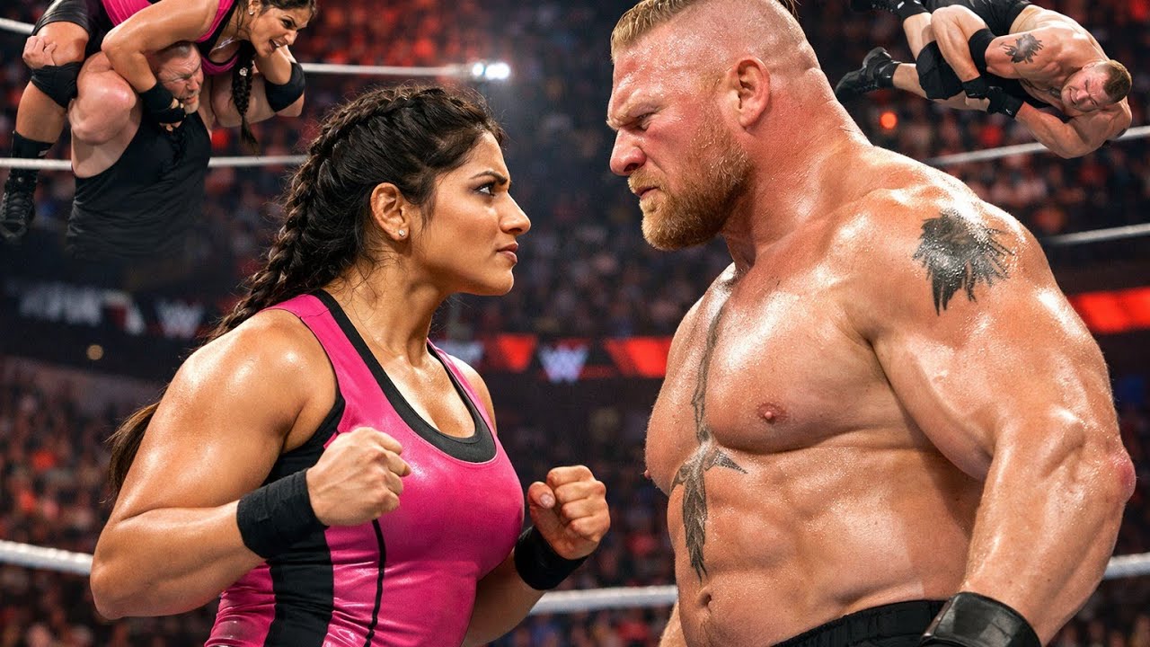 Lakshmi vs Brock Lesnar – Can Strength Rewrite Beast Mode History? | WWE 2K22