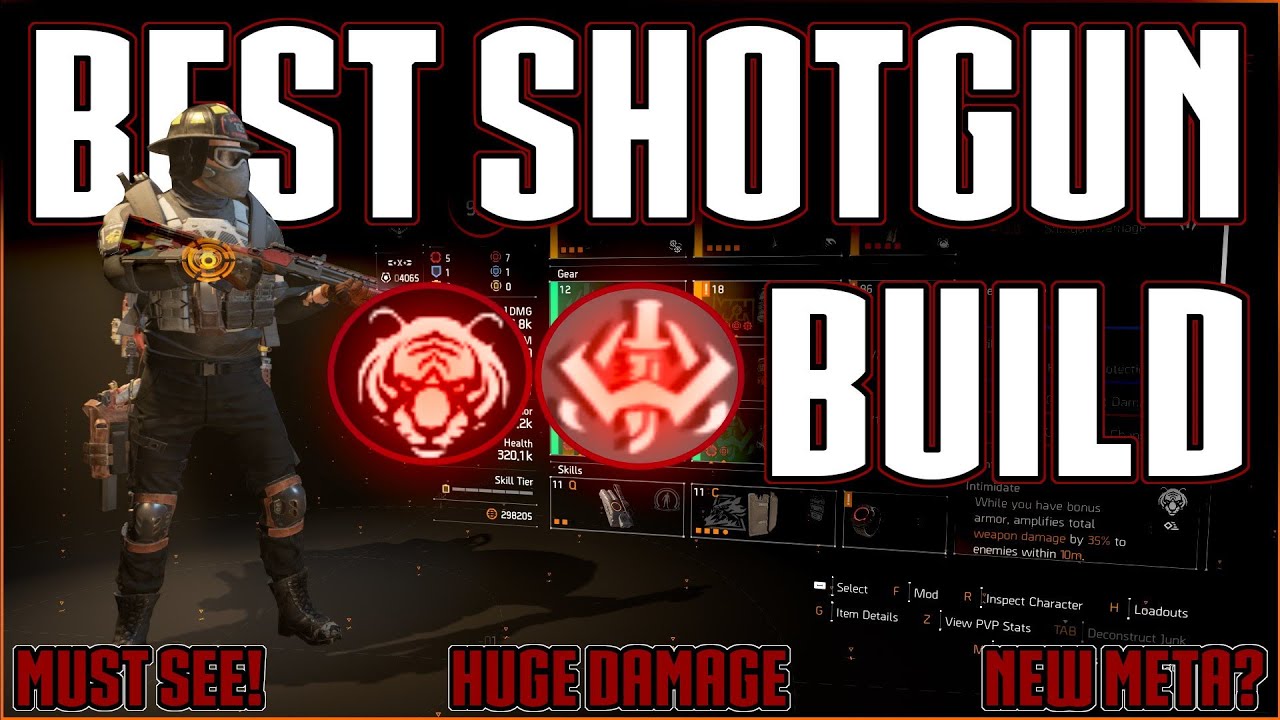 The Division 2 One Tap Shotgun Build!! Massive Damage!! TU11