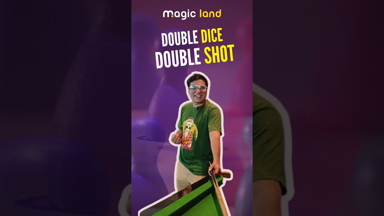 Two dice. One magical journey. 🎲✨ Play the Ludo Double Dice – only on Magic Land! 