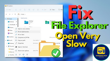 How to Fix File Explorer Open Very Slow orStuck in Windows 10 (100% Works)
