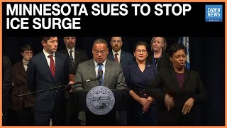 Minnesota Sues to Block ICE Surge | Immigration Enforcement Lawsuit | Dawn News English