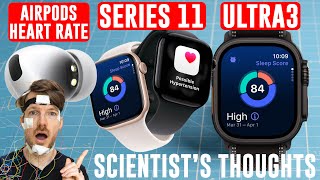 Apple Watch Ultra 3, Series 11 and SE3: NEW Health & Sports Features! AND Heart Rate On Airpods Pro!