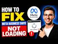 HOW TO FIX META BUSINESS SUITE NOT LOADING (STEP-BY-STEP GUIDE 2026)