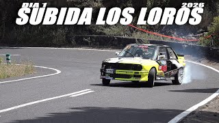 Subida Los Loros 2026. Día 1.