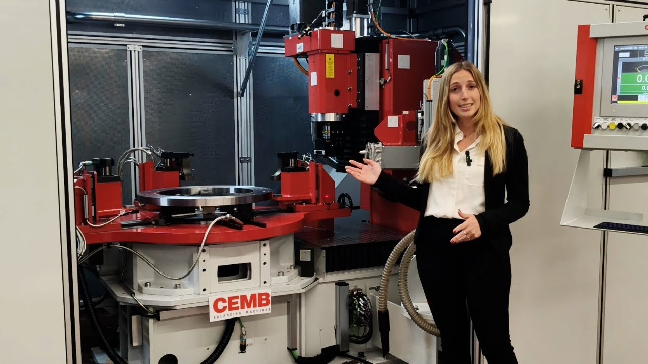 Brake Disc Balancing Machine for Railway Components | CEMB Balancing Solutions