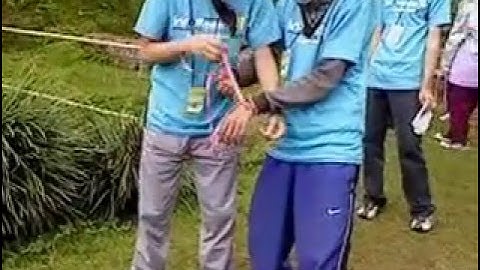 Outbond Makrab Teknik Informatika Unsoed di Pos 2 Tahun 2011