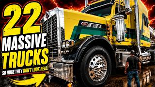 22 Unbelievable Massive Trucks That Will Change The World That Look Impossible