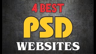 4 Best PSD Websites in photoshop by Graphics Designs