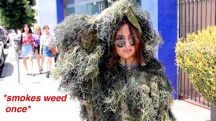 TRYING TO BLEND IN IN LA