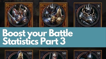 Boost your Battle Stats Part 3 - King of Avalon (July 2020)