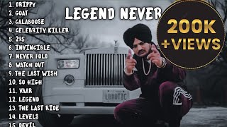 Sidhu Moose Wala Top 10 songs || New Punjabi music 2024 || The Legend Man ||best of Sidhu Moose Wala