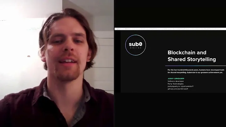 Sub0 Online: Blockchain and Shared Storytelling - ...