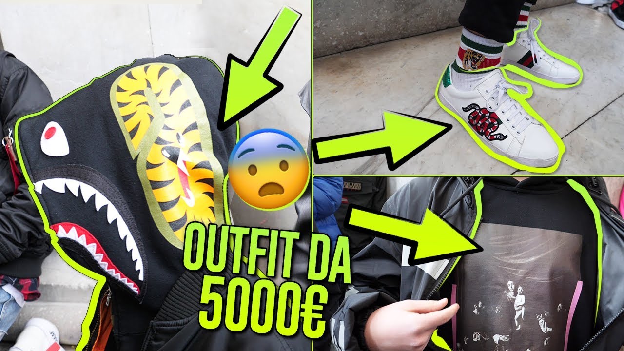 QUANTO COSTA IL TUO OUTFIT A NAPOLI!?! 5000€ DI OUTFIT
